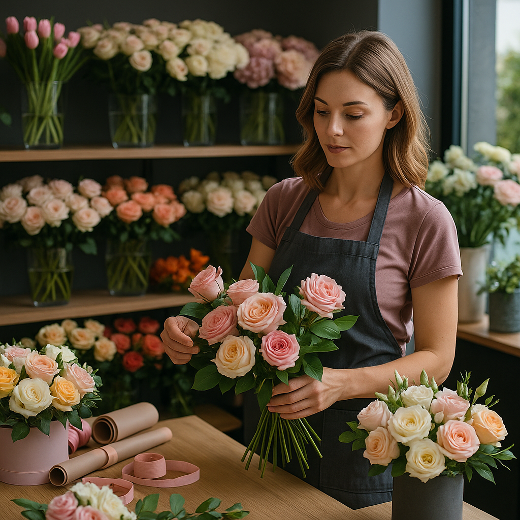 Kwiaciarnia Lilia – praca florystów